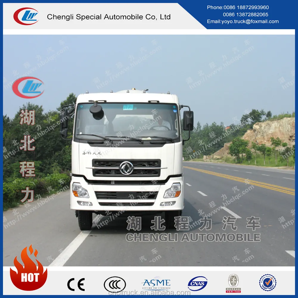 6X4 utilisé camion-citerne de ciment en vrac camion de transport de ciment en vrac avec des prix bas