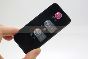 Ultra-sottile Bolla Tasto 3 Tasti del Telecomando Mini Telecomando IR di Sostegno Personalizzare Adesivo e il Codice - Product Image 4