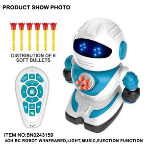 4 Channel Remote Control Kids <strong>Fighting</strong> <strong>Robot</strong> Toy Shooting Missile Electronic Toy <strong>Robot</strong> - Product Image 5