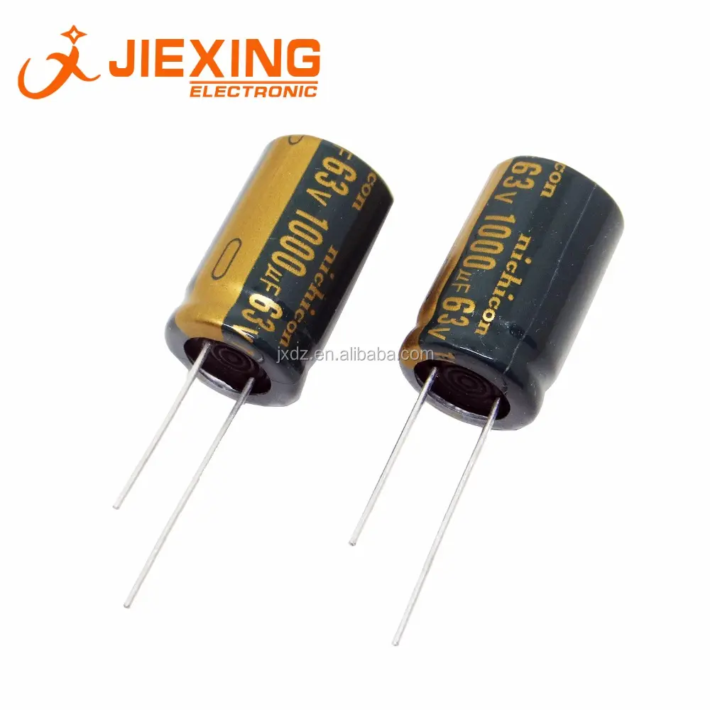 1000uF 63V 1000MFD 16*25mm capacitor Eletrolítico de Alumínio