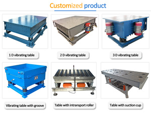 Khả năng chịu lực lớn <span class=keywords><strong>vibro</strong></span> bảng cho bê tông xi măng interclock làm gạch - Product Image 4