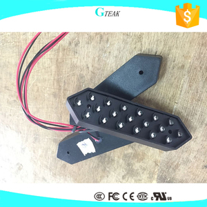 7 segmento esterno impermeabile colore rosso tempo e temperatura grande Display a Led pannello termometro digitale - Product Image 3