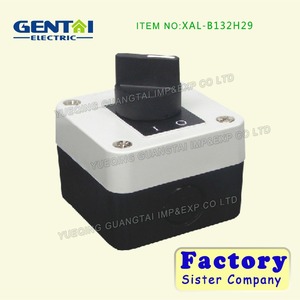 High Quality Universal XAL Series 2 Position Selector Key Operated Selector Push Button Controlling <strong>Switch</strong> <strong>Box</strong> - Product Image 5