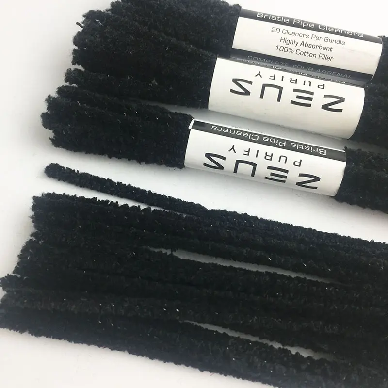 Limpador de cachimbo descartável, acessórios para fumo de 15cm cor personalizada