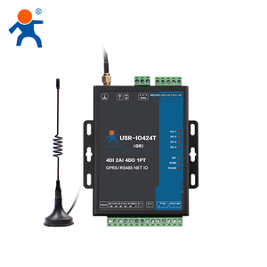 IO424T-GR 4 канала GPRS/GSM сети ввода-вывода контроллер поддерживает Modbus TCP/RTU - Product Image 1