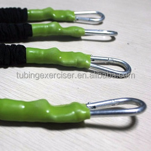 Running Rubber Latex Bungee Jumping <strong>Loop</strong> <strong>Elastic</strong> Cord Belts <strong>Hooks</strong> Set for Sale - Product Image 3