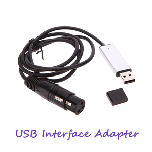 USB to <strong>DMX</strong> Interface Adapter <strong>LED</strong> DMX512 Studio Computer PC Stage Lighting <strong>Controller</strong> Dimmer - Product Image 5