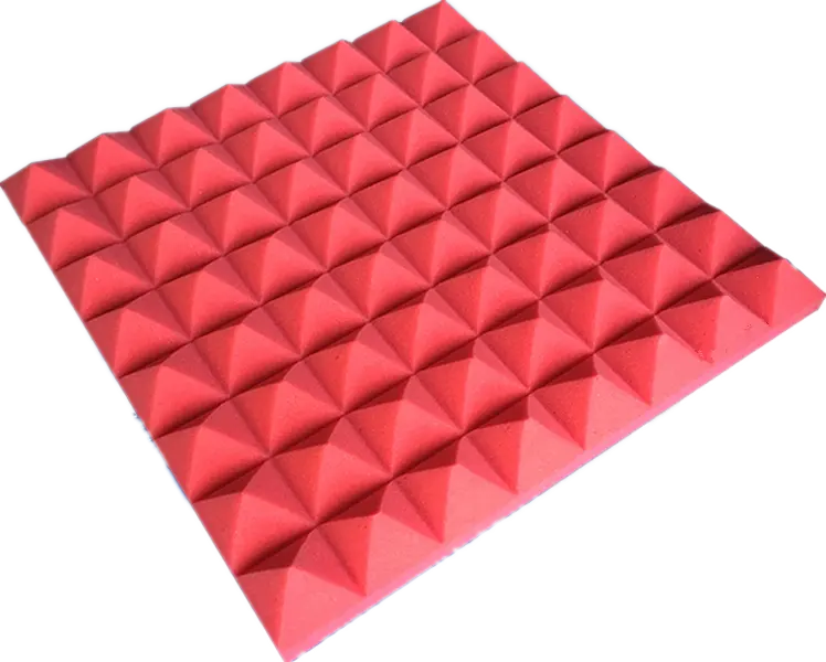 Decorativo pyramid esponja de espuma de redução de ruído/eco espuma acústica estúdio/papel de parede à prova de som