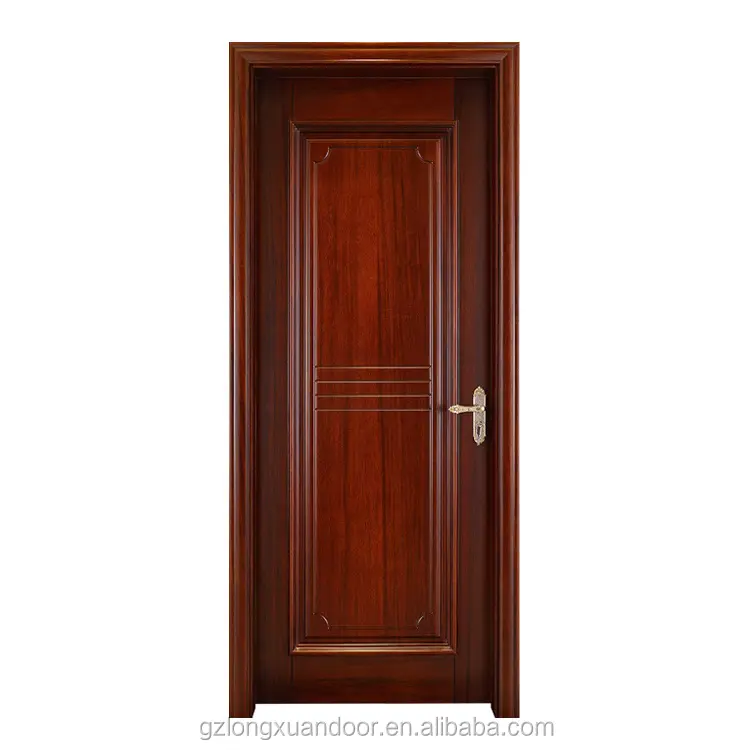 Meranti-puertas interiores de madera maciza, alta calidad, para cocina, sala de estar