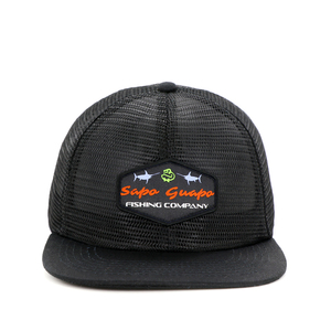 Bordado personalizado Patch All Mesh Cap Atacado Full Mesh Trucker Cap Trucker Hat