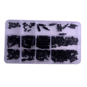 DIYmall 210Pcs Assorted M3 M 2,5 Nylon Schrauben Mutter Abstandsbolzen Spacer für Arduino Raspberry Pi DIY Flugzeuge FPV RC drone PC
