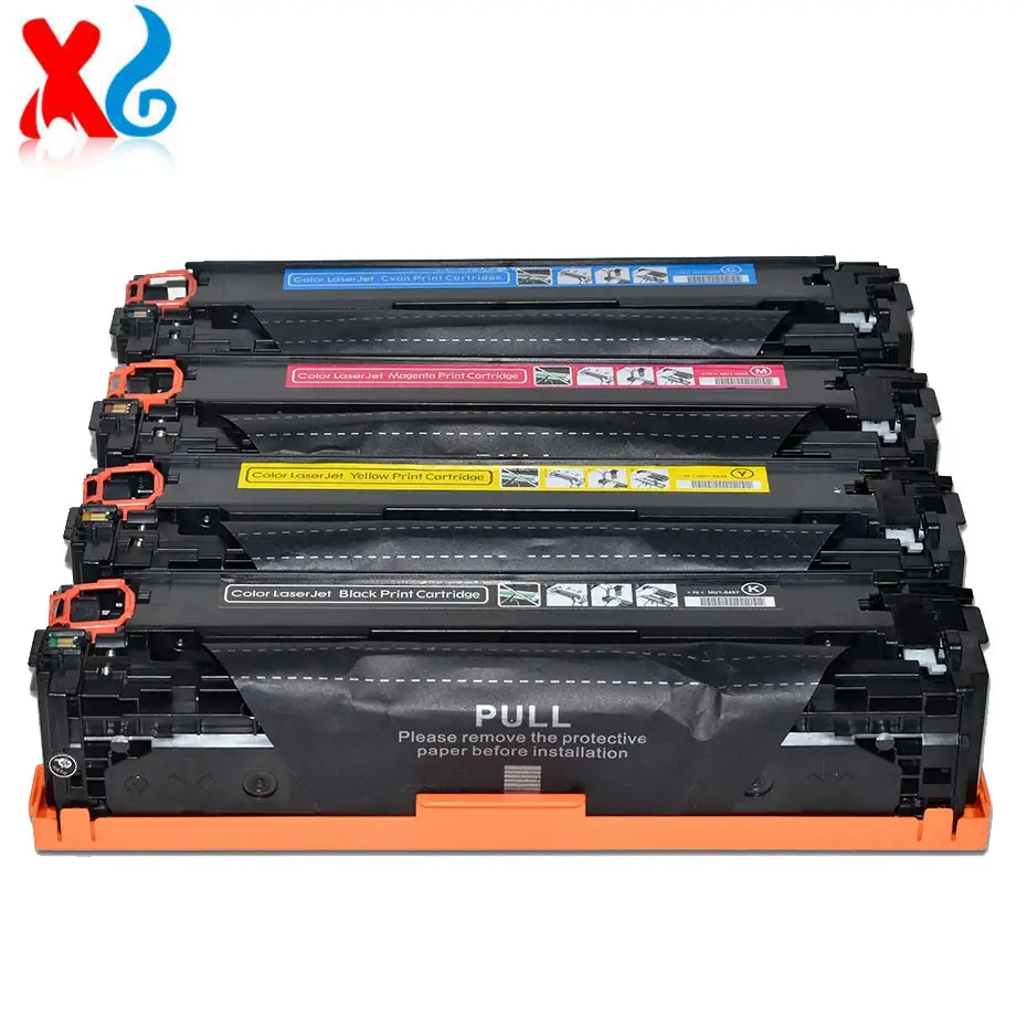 131A CF210A CF211A CF212A CF213A Toner kartusche Kompatibel für HP Laser jet Pro Farbe M251nw MFP M276nw Canon MF 8280cw