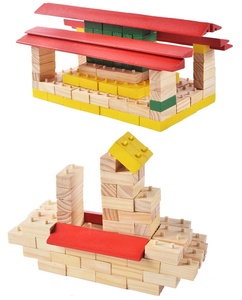 DIY 3D Holzkonstruktion Modellbau Baukasten Bausteine Konstruktionsspielzeug - Product Image 5