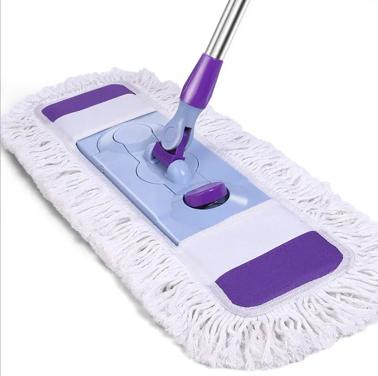 Muti-Function Floor cleaning flat mop microfiber pad mop squeegee hand free self cleaning mop