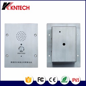 KNTECH-intercomunicador analógico para teléfono móvil, intercomunicador manos libres con hoja de acero, elevador en frío, KNZD-11
