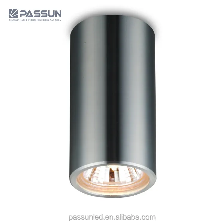 cylinder surface mounted led ceiling lights with replaceable bulb