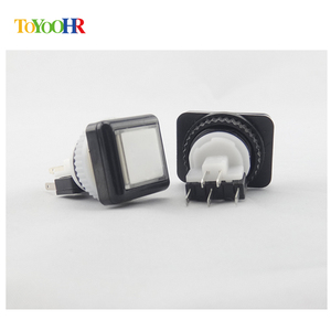 27*27 mm Illuminated square <strong>Push</strong> <strong>Button</strong> <strong>Switch</strong> Europe <strong>Push</strong> <strong>Button</strong> Arcade <strong>Push</strong> <strong>Buttons</strong> for Game Machine - Product Image 3