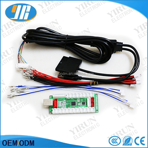 USB to PC PS2 PS3 XBOX360 for WINDOWS 4 in 1 <strong>Arcade</strong> <strong>Controller</strong> <strong>Arcade</strong> Joystick DIY Kit - Product Image 3
