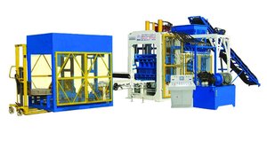 High Speed QT10-15C Automatic <strong>Concrete</strong> Brick Making Machine Construction Paver Brick Production Line Mold Engine New Condition