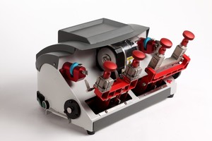 P2 Yatay çift kafa makinesi anahtar kesme makinesi yinelenen anahtar yapma makinesi araba anahtarı için - Product Image 6