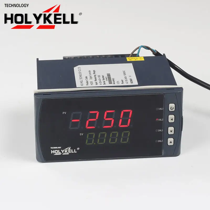 Holykell OEM régulateur de Pression affiche la pression et la température et sorties relais de commande en temps opportun