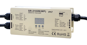 Bộ Giải Mã <span class=keywords><strong>DMX</strong></span> LED RGB Chống Nước Chất Lượng Cao IP68 Cho Bể Bơi - Product Image 1