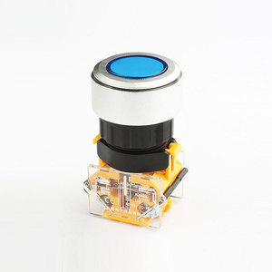Kostenlose Probe 22mm kein nc beleuchteter Druckknopf schalter Momentan-Druckknopf schalter Druckknopf-Netzschalter kreis
