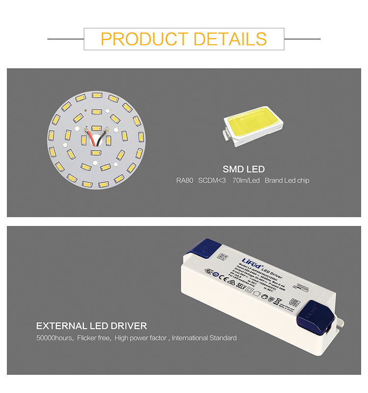 hair mobile shop ceiling light 3 years warranty recessed 1200lm dimmable 12w 15w smd 4 inch led downlight