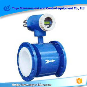 Medidor de flujo electromagnético para agua y aguas residuales, y salida de 4-20ma con pantalla digital, comunicación 485, precio bajo - Product Image 1