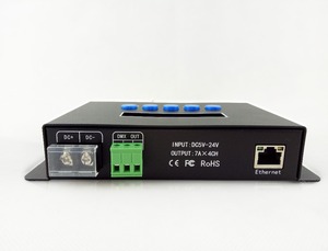 BC-204 computer control artnet zu SPI rgb led controller 6803 ws2812 ws2812b IC chips pixel licht controller