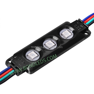 Adressierbares RGB-Pixel-LED-Modul 5050 LED-Modul 3led schwarz RGB-LED-Modul Licht box LED-Lifi-Technologie