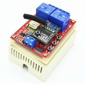 Neue 2CH 7V 9V 12V 24V DC DIY Wifi Licht Smart Switch Hausa utomations modul, RF 433MHz Fernbedienung Drahtlose Relais schalter - Product Image 3