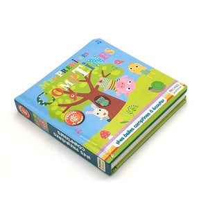 自定义孩子学习纸板精装声音故事板书印刷 - Product Image 4