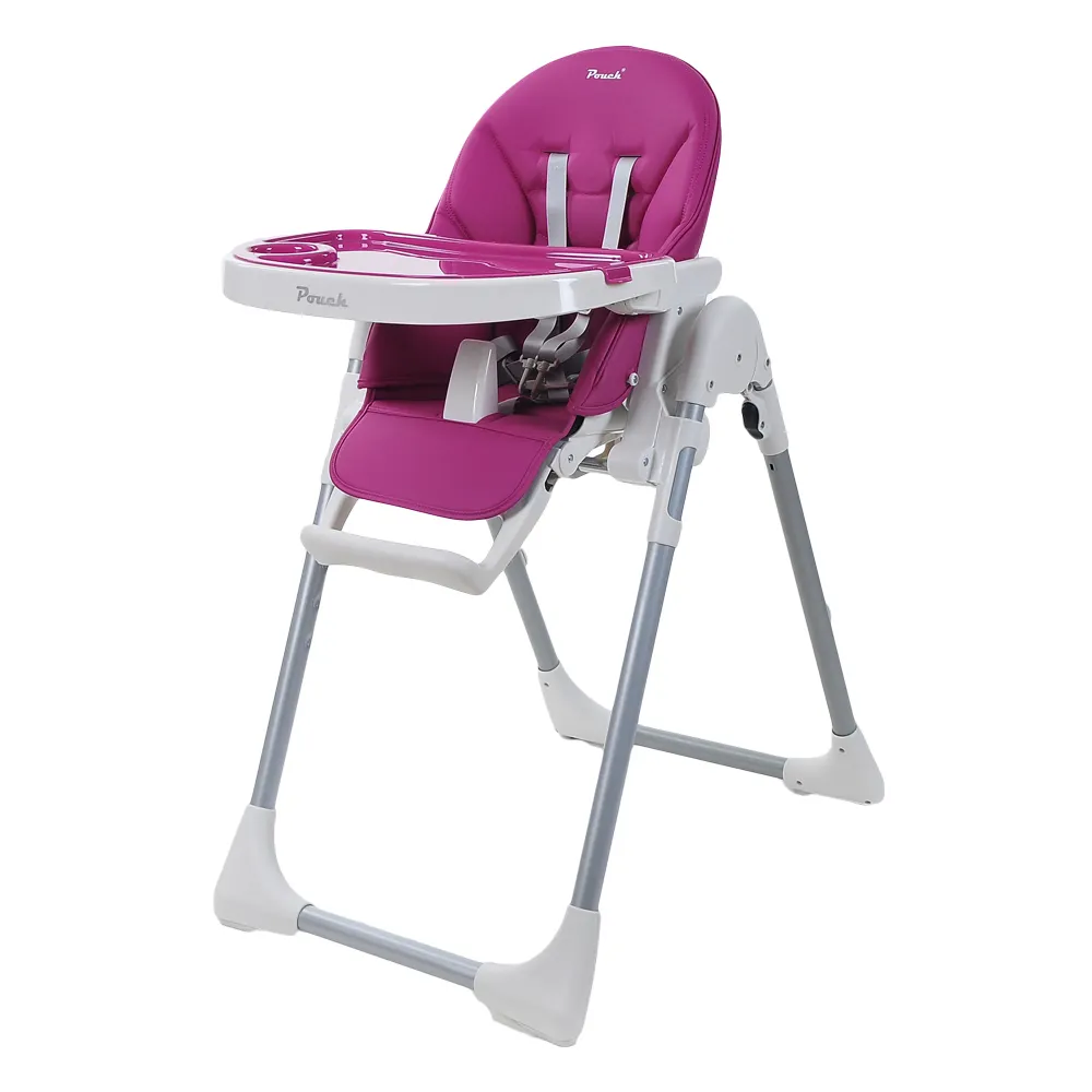 IVOLIA free install Food Grade cheap Plastic black PU floor-friendly moulded baby wheel chair