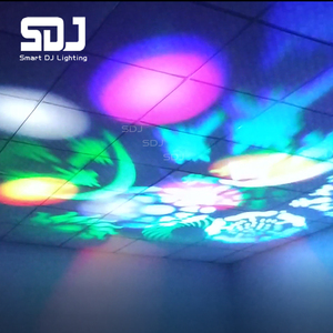 ไฟเอฟเฟกต์ Gobo LED ใช้แบตเตอรี่สำหรับงานแต่งงานดีเจดิสโก้บาร์คลับ - Product Image 3