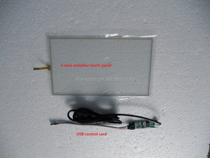 Open Frame Touchscreen 10.1&quot; Inch <strong>LCD</strong> Display VGA Support HD AV <strong>Monitor</strong> <strong>with</strong> 4line Resistive Touch Panel - Product Image 6