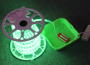 Regolatore impermeabile della luce di striscia principale 220V 110V RGB SMD5050 con telecomando a 24 tasti - Product Image 5
