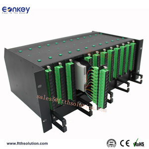 Eonkey-Marco de distribución principal de telecomunicaciones, caja de empalme de fibra óptica, panel de parche 3U, 144 core odf - Product Image 6