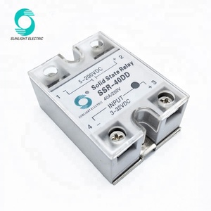 SSR-40DD 40A 3-32VDC入力5-60VDC出力dc dc ssrソリッドステートリレー - Product Image 1
