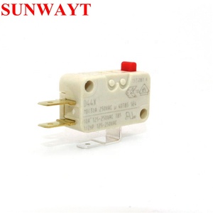 Three Terminal Cherry Microswitch D44X 187&quot; Terminals Boton <strong>Push</strong> <strong>Button</strong> Microswitch <strong>10A</strong> 250VAC - Product Image 5