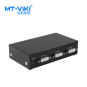 MT-Viki MT-DV201 2 in 1 OUT DVI Switch 2พอร์ต DVI รองรับการส่งสัญญาณดิจิตอลสูงถึง15เมตร - Product Image 2