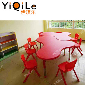 โต๊ะกลมเด็กโต๊ะเรียนเด็กชุดเฟอร์นิเจอร์สำหรับสถานรับเลี้ยงเด็ก - Product Image 6