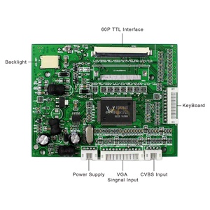 A070SN01 Panel Lcd 800x600 7 pulgadas Tft Lcd 800x600 con controlador VGA 2AV Tablero de control remoto