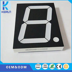 4 Inch Large Size <strong>LED</strong> Module High Quality 10 Pins 4&quot; 1 Digit <strong>Led</strong> 7 Segment Display Screen - Product Image 3