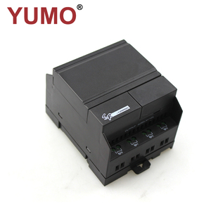 YUMO מסילת Din מתחם PLC SR-12MRDC לתכנות היגיון בקר