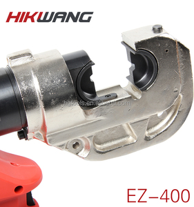 EZ-400แบตเตอรี่แบบชาร์จได้พกพาได้สูงสุด400มม. เครื่องมือไฮดรอลิกคีมบีบอัดแบบจีบ - Product Image 3