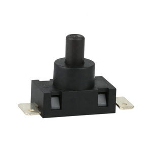 Mini interruttore a pulsante 4PDT controllo autobloccante a 6 Pin per TV in plastica Max. Corrente 1A Max. Voltaggio 24V