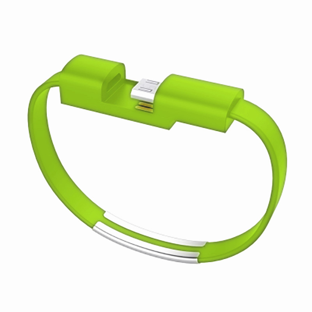 Green usb A -type c opp bag