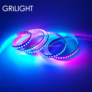 Декоративная светодиодная rgb-лента SK6812 WS2812B WS2813 SMD5050, программируемая светодиодная rgb-лента, адресная светодиодная rgb-лента 2812b, светодиодная цифровая лента - Product Image 1