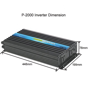 CE ROHS <span class=keywords><strong>2kw</strong></span>智能纯正弦波<span class=keywords><strong>Dc</strong></span>交流电源逆变器2000瓦12v 24v 48v 110v 220v